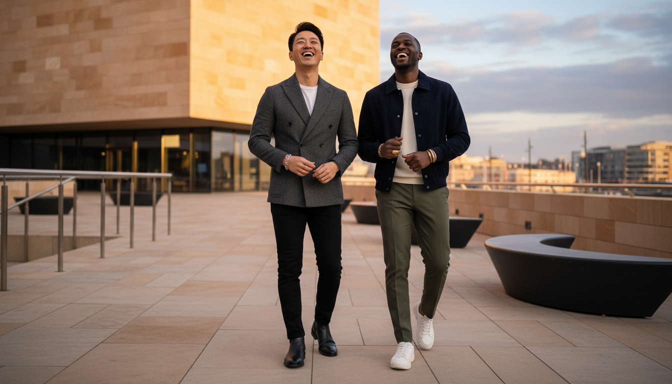 Ensemble homme luxe